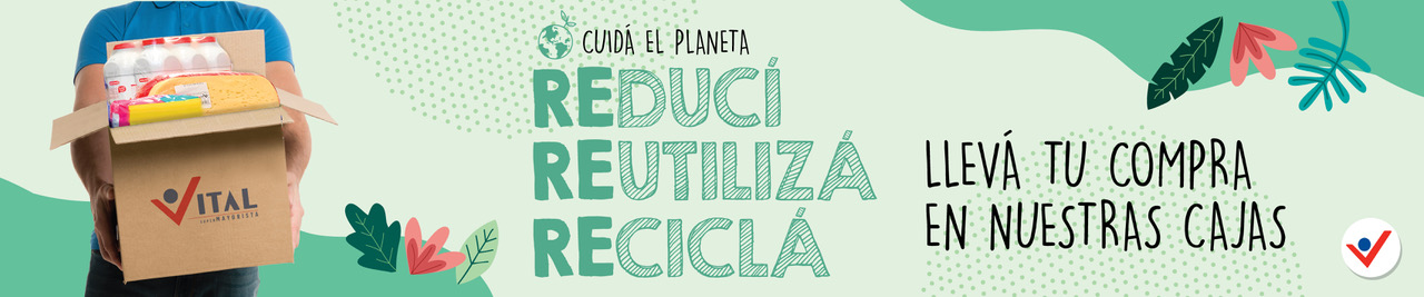 Reducí, reutilizá, reciclá