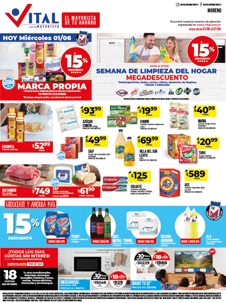 Folleto de ofertas destacadas 