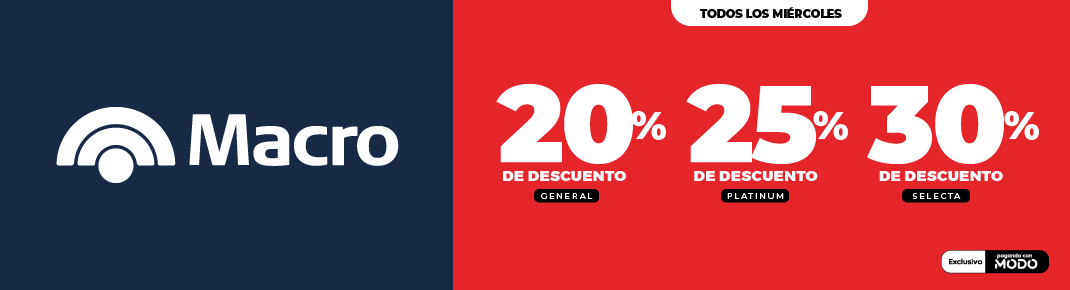 Macro 20% 25% 30% Miércoles