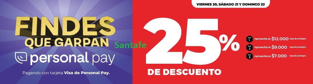 Promocion Personal santa fe