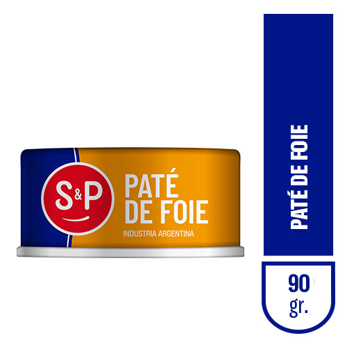 Pate S&P de foie x90gr