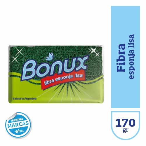 Fibra esponja BONUX lisa