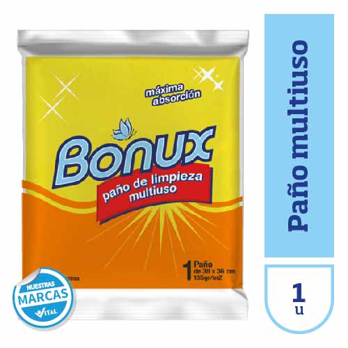 Paño BONUX multiuso x1u