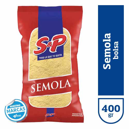 Semola S&P bolsa x400gr