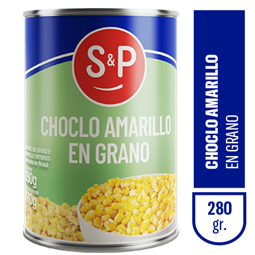 Choclo amarillo S&P grano a/facil x300gr