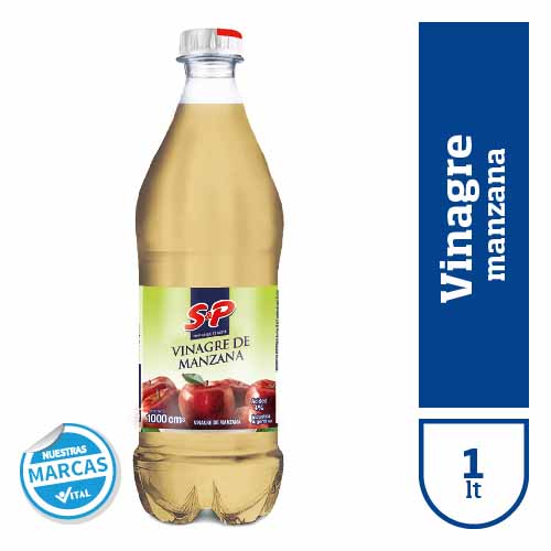 Vinagre de manzana S&P x1lt