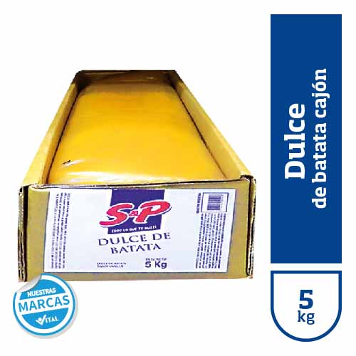 Dulce de batata S&P cajon x5kg