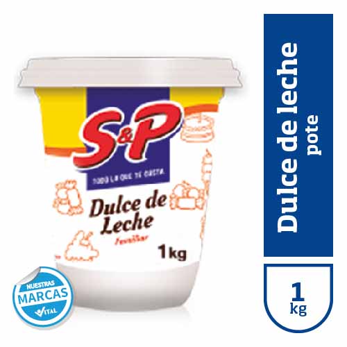 Dulce de leche S&P pote x1kg