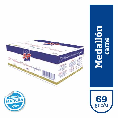 Medallon carne BONMAR 72ux69gr