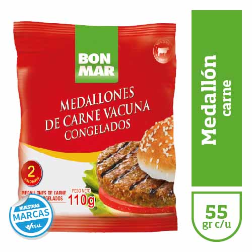 Medallon carne S&P/BONMAR 2ux55gr