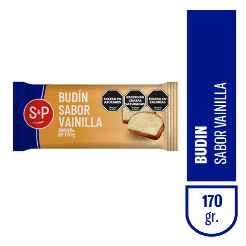 Budin S&P vainilla x170gr