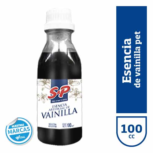 Esencia vainilla S&P pet x100cc