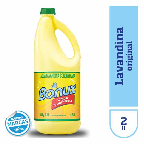 Lavandina BONUX original x2lt