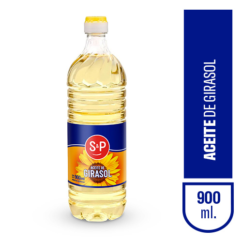 Aceite girasol S&P pet x900cc