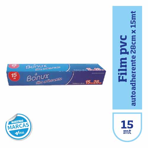 Film pvc autoadherente BONUX 28cm x15mt