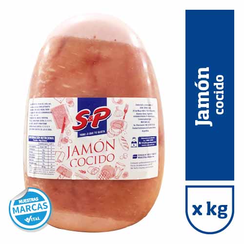 Jamon cocido S&P xkg