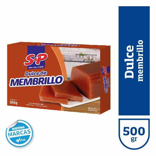 Dulce de membrillo S&P x500gr