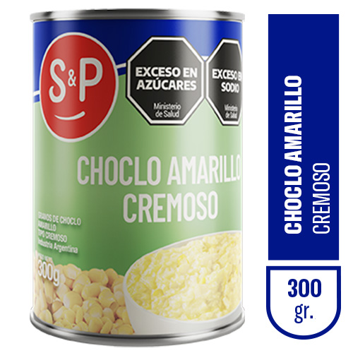 Choclo amarillo S&P cremoso lata x350gr