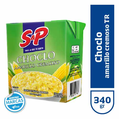 Choclo amarillo S&P cremoso TR x340gr