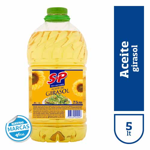 Aceite girasol S&P x5lt