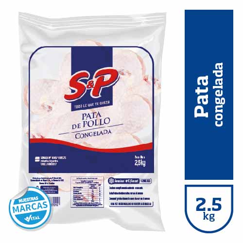 Pata congelada S&P x2.5kg