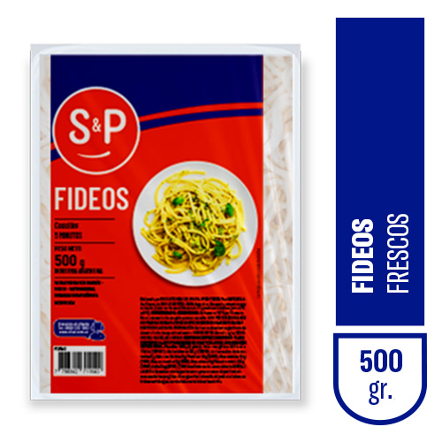 Fideos S&P fusiles x500gr