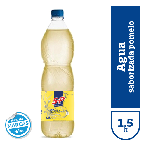 Agua saborizada S&P pomelo x 1.5lt